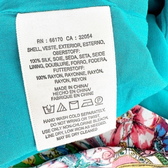 Anthropologie Maeve Bette Silk Wrap Skirt - Size 4 - Picture 8 of 8